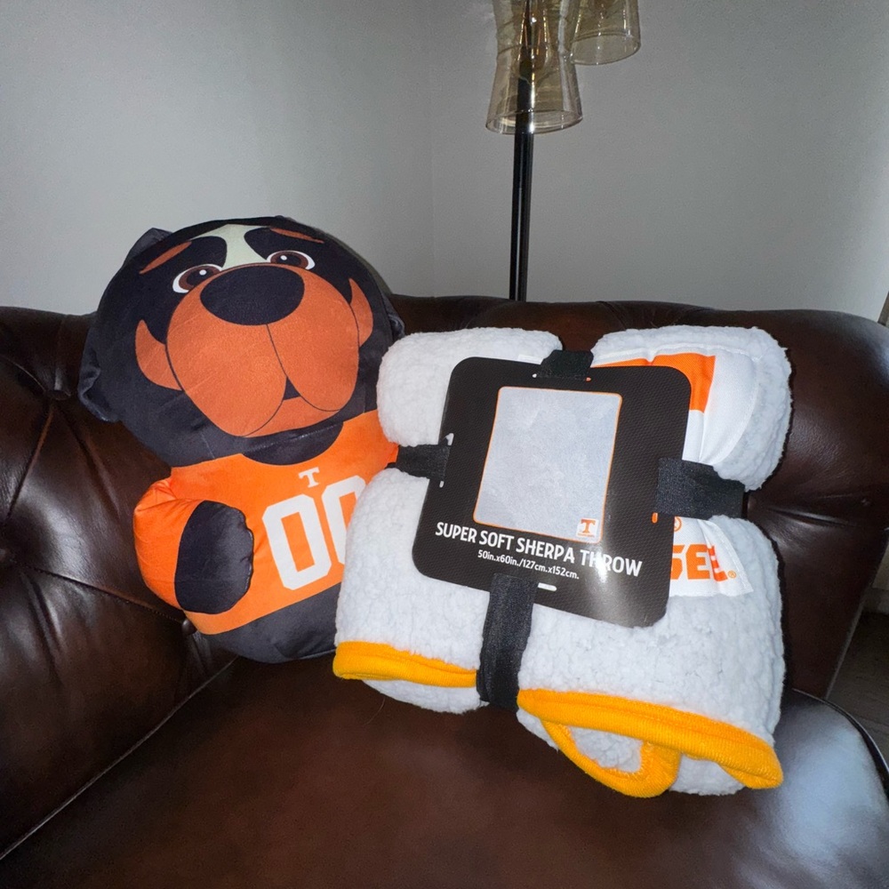 NCAA University of Tennessee, Tennessee Volunteers, Throw Blanket